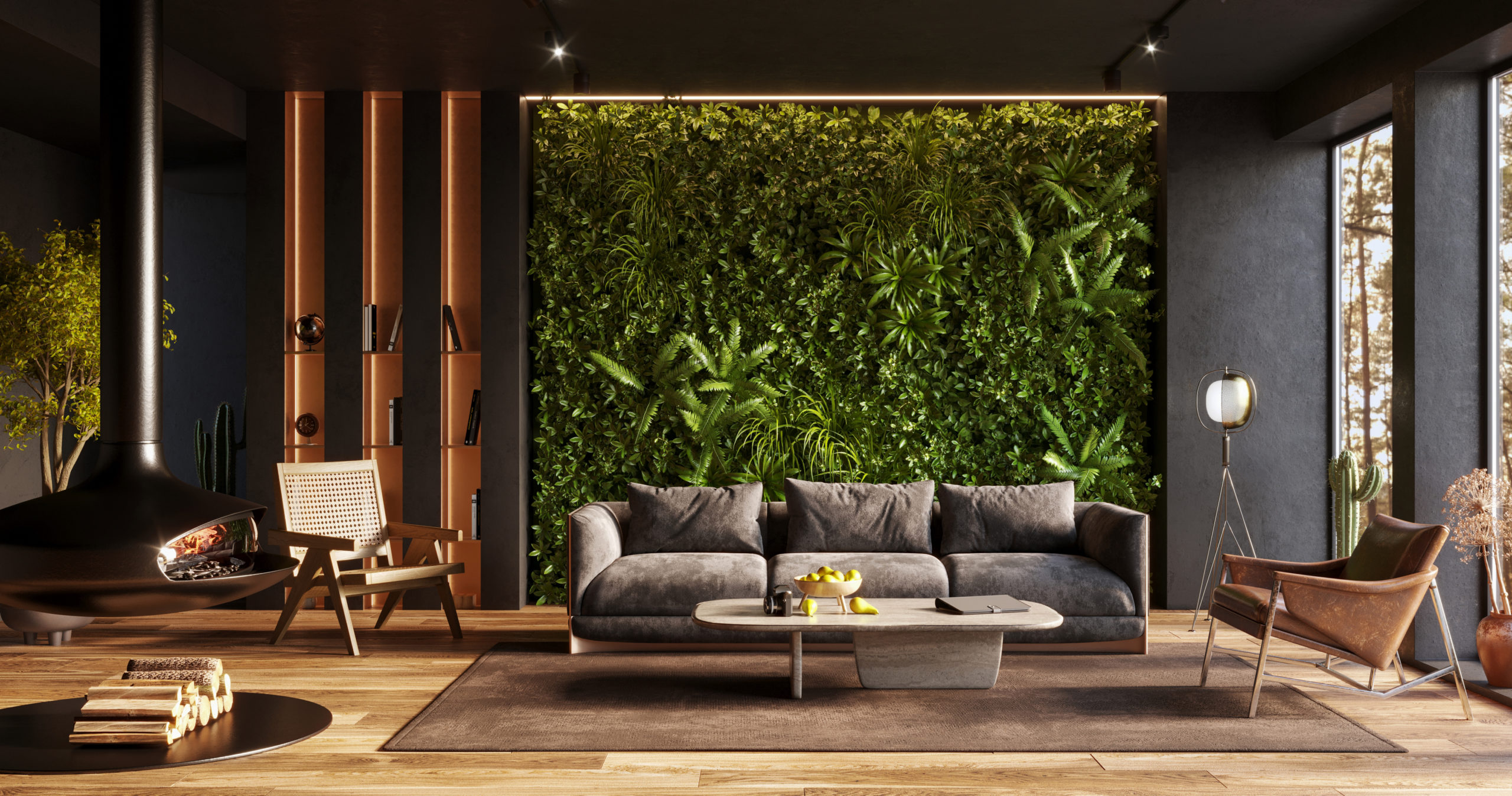 vertical-green-wall-modern-living-room-interior-3d-render-scaled